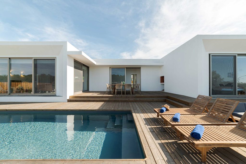 Limpieza de villa turistica